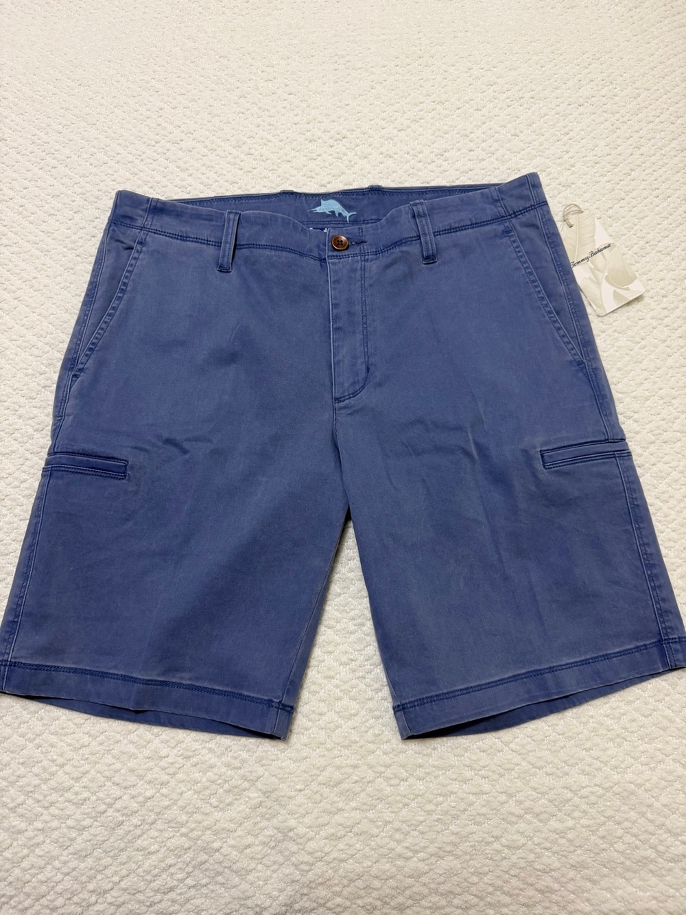 Tommy Bahama Boracay Cargo Shorts Port Side Blue Men’s Size 33 NWT - Picture 8 of 12